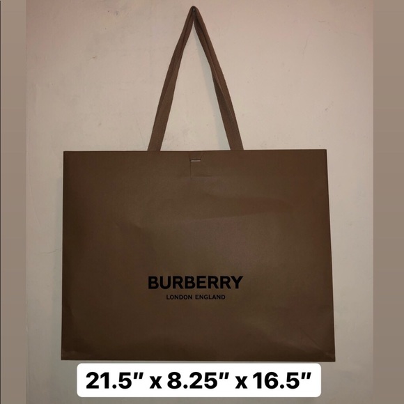 Gucci Handbags - BURBERRY Authentic Empty Shopping Bag